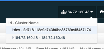Changing Cluster