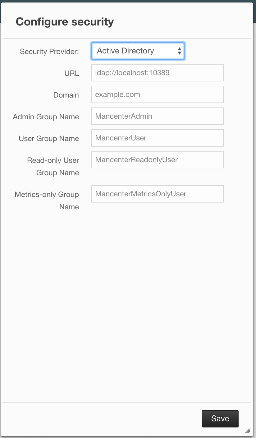 Active Directory Configuration